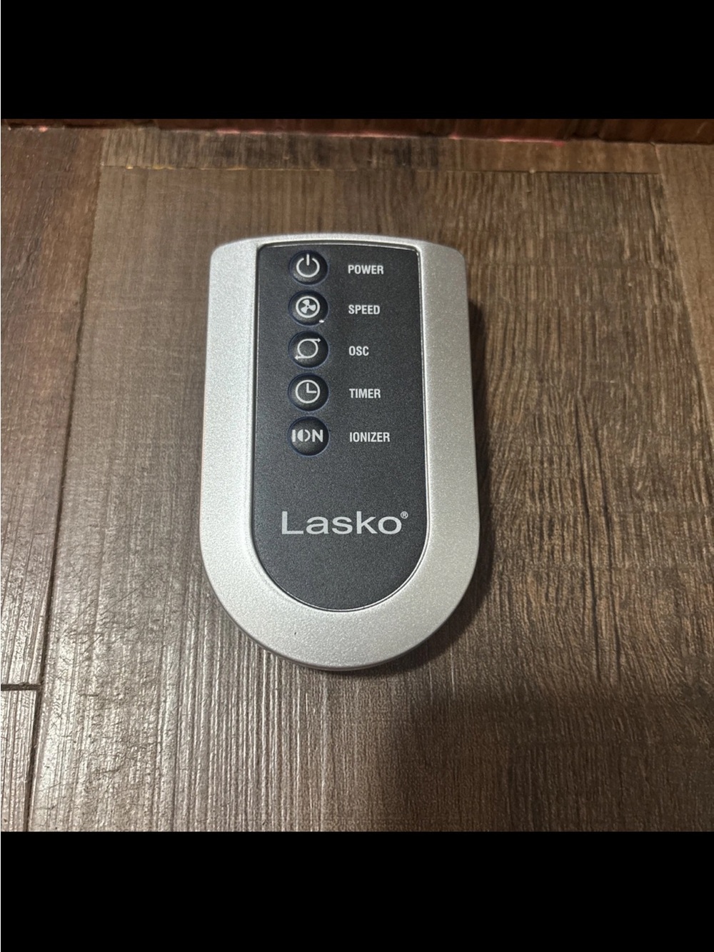 Lasko Remote Control - Silver and Black